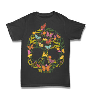 Skull Flower Tshirt EOF